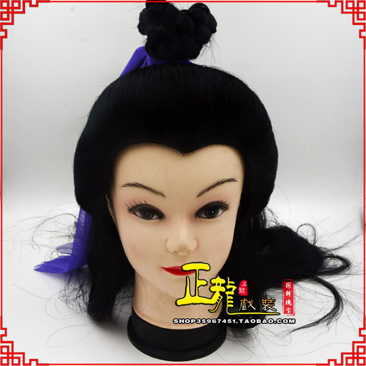 博尔塔拉小生头套董永头套古装假发青年头套