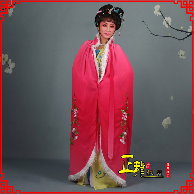 博尔塔拉小花旦绣花斗篷 花旦披风