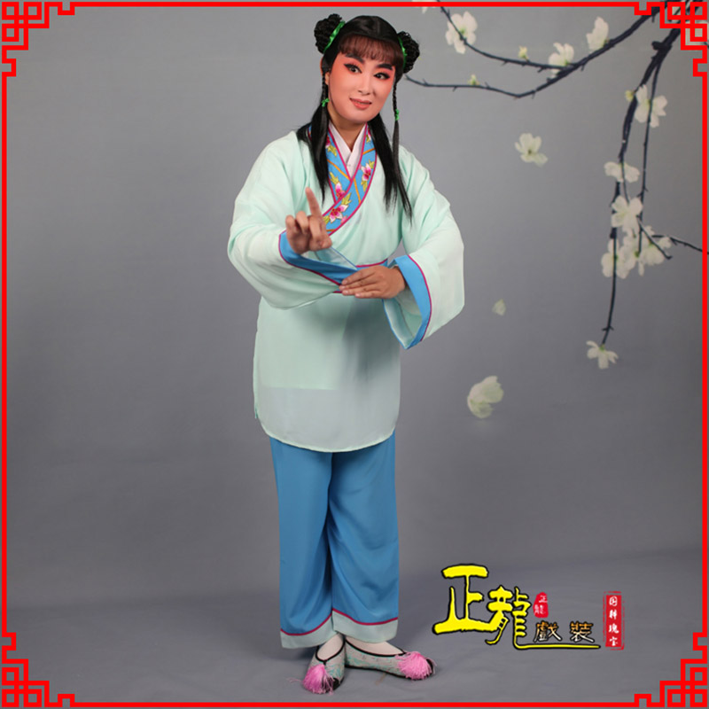 博尔塔拉歌仔戏童生小孩影视银心四九服 书童衣