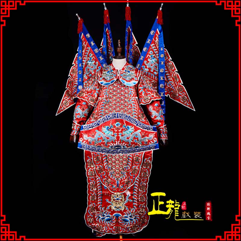 博尔塔拉武生戏服戏曲武将靠